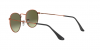 OKULARY RAY-BAN® ROUND METAL RB 3447 9002A6 50 ROZMIAR M